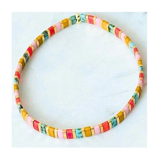 Miyuki Tila Bracelet-Carnival