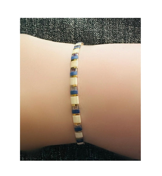 Miyuki Tila Bracelet- High Tide